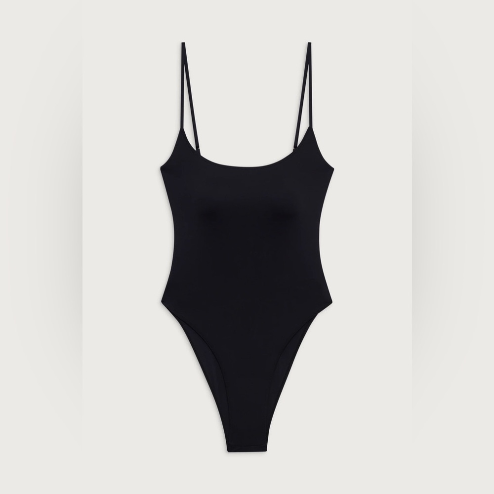 NWT Frankie’s bikini black Juliette one piece M